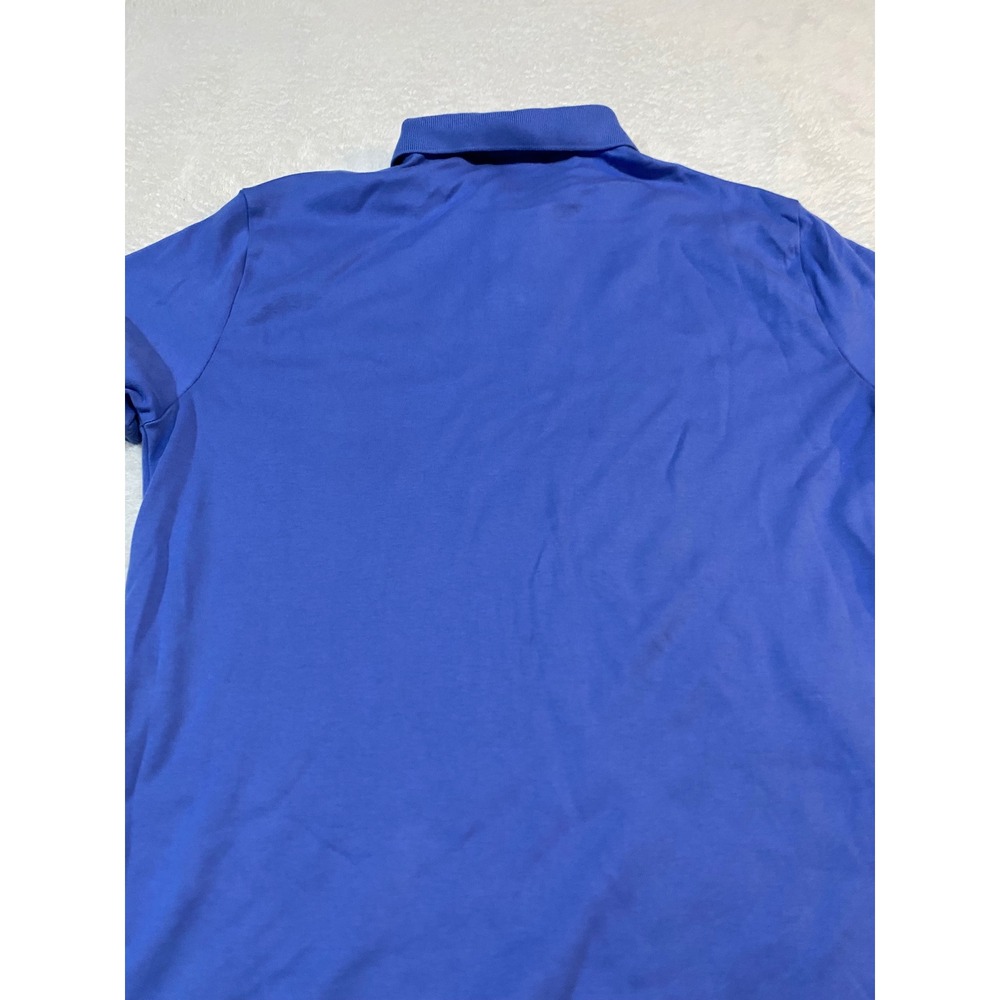 Polo Ralph Lauren Mens Custom Fit Blue Soft Cotton Short Sleeve Polo Shirt M - Picture 8 of 8
